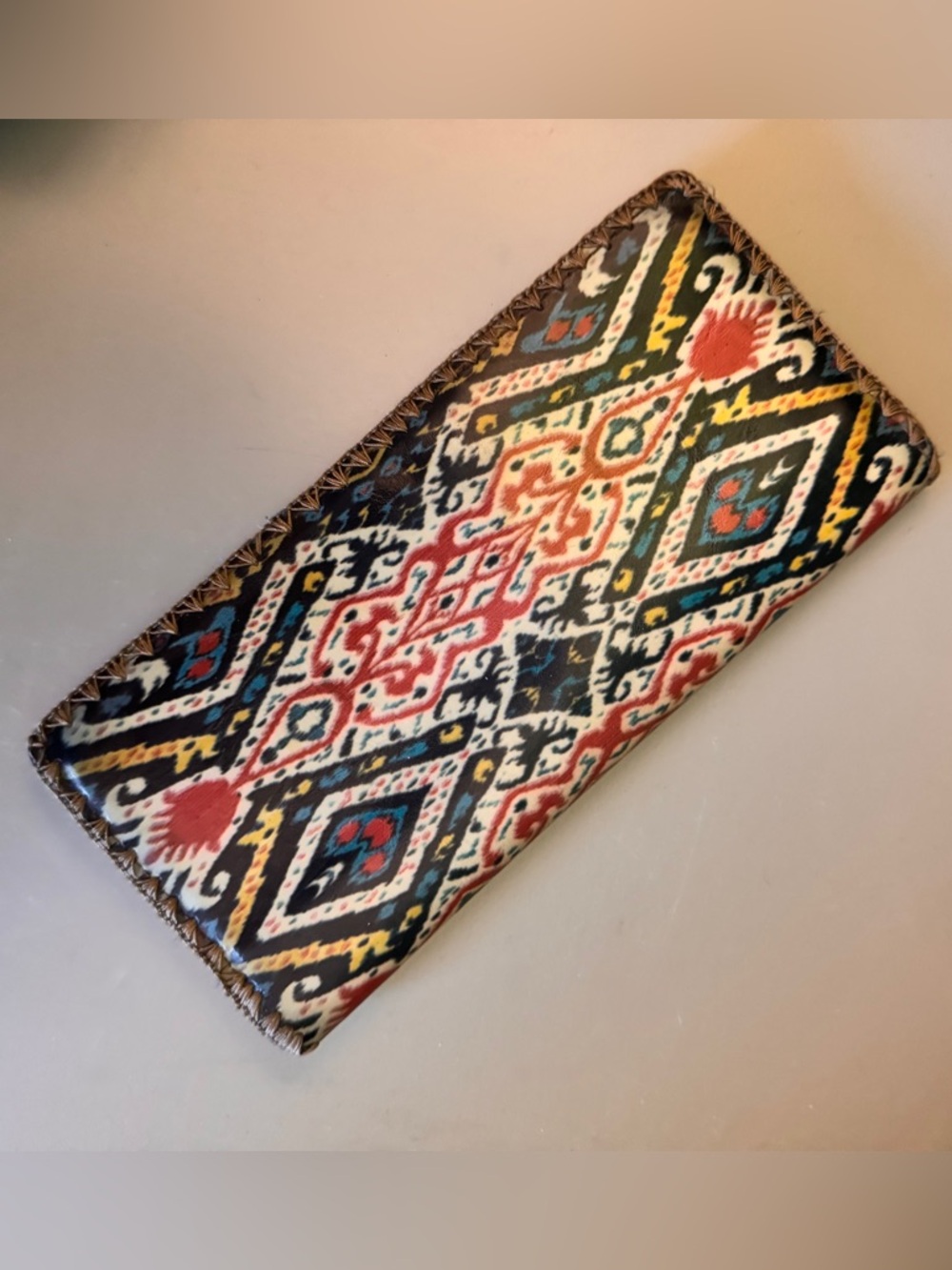 Mlavi Boho Patterned Zip-Around Wallet - Multicol… - image 7